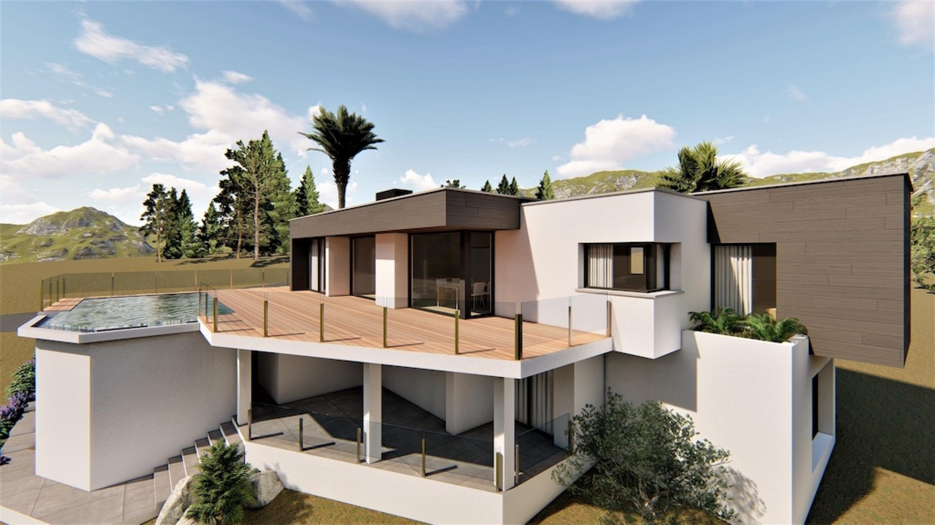 4 bedroom Villa in Benitachell - Cumbre del Sol - New build in Medvilla Spanje