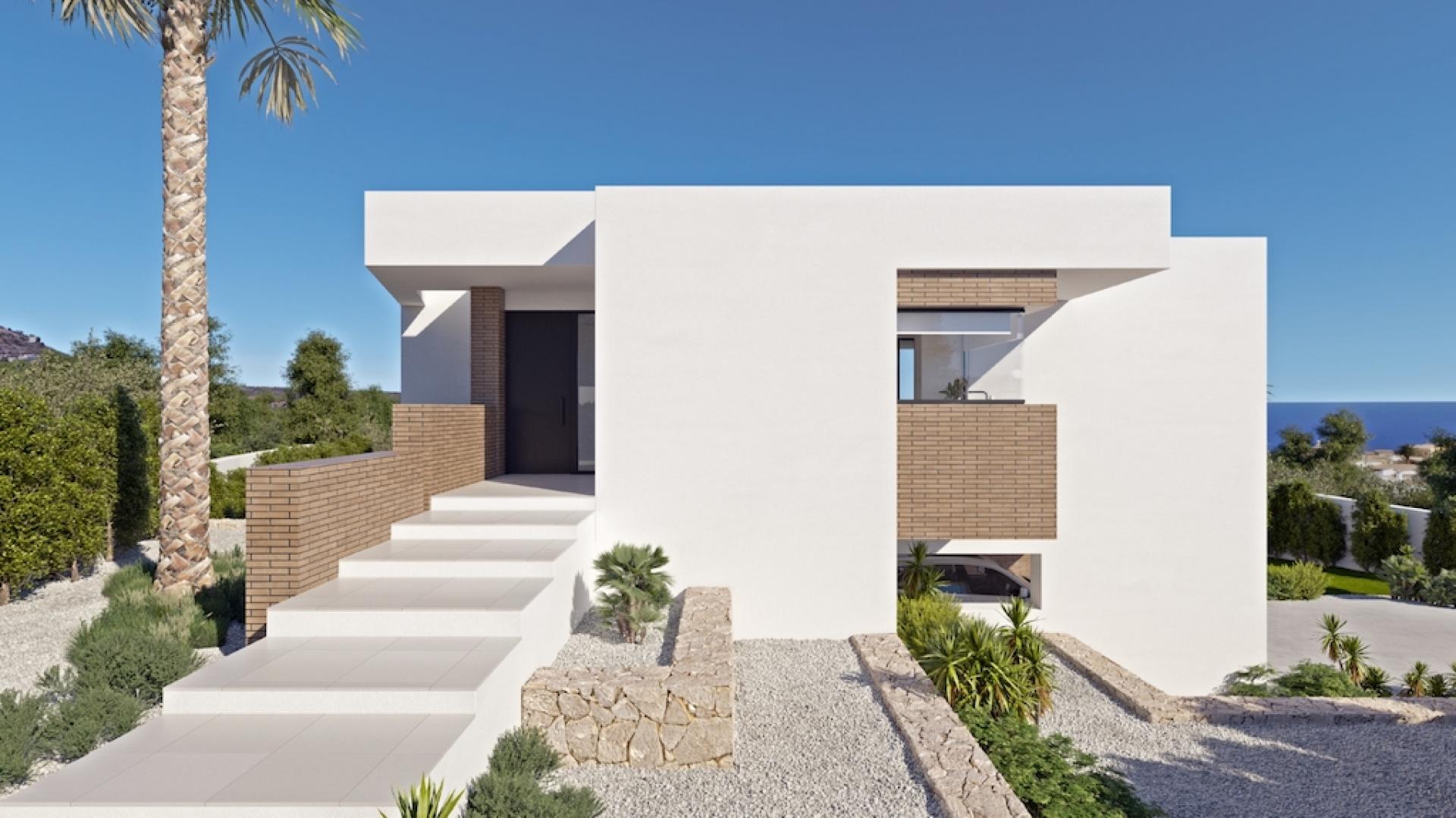 3 bedroom Villa in Benitachell - Cumbre del Sol - New build in Medvilla Spanje