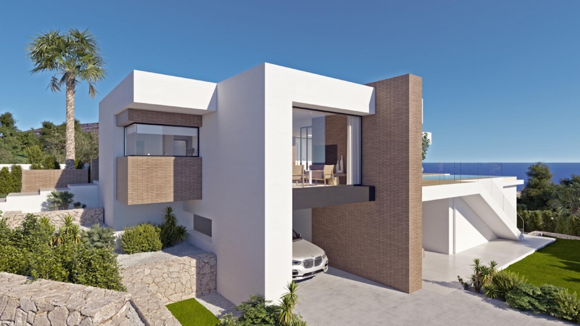 3 bedroom Villa in Benitachell - Cumbre del Sol - New build in Medvilla Spanje