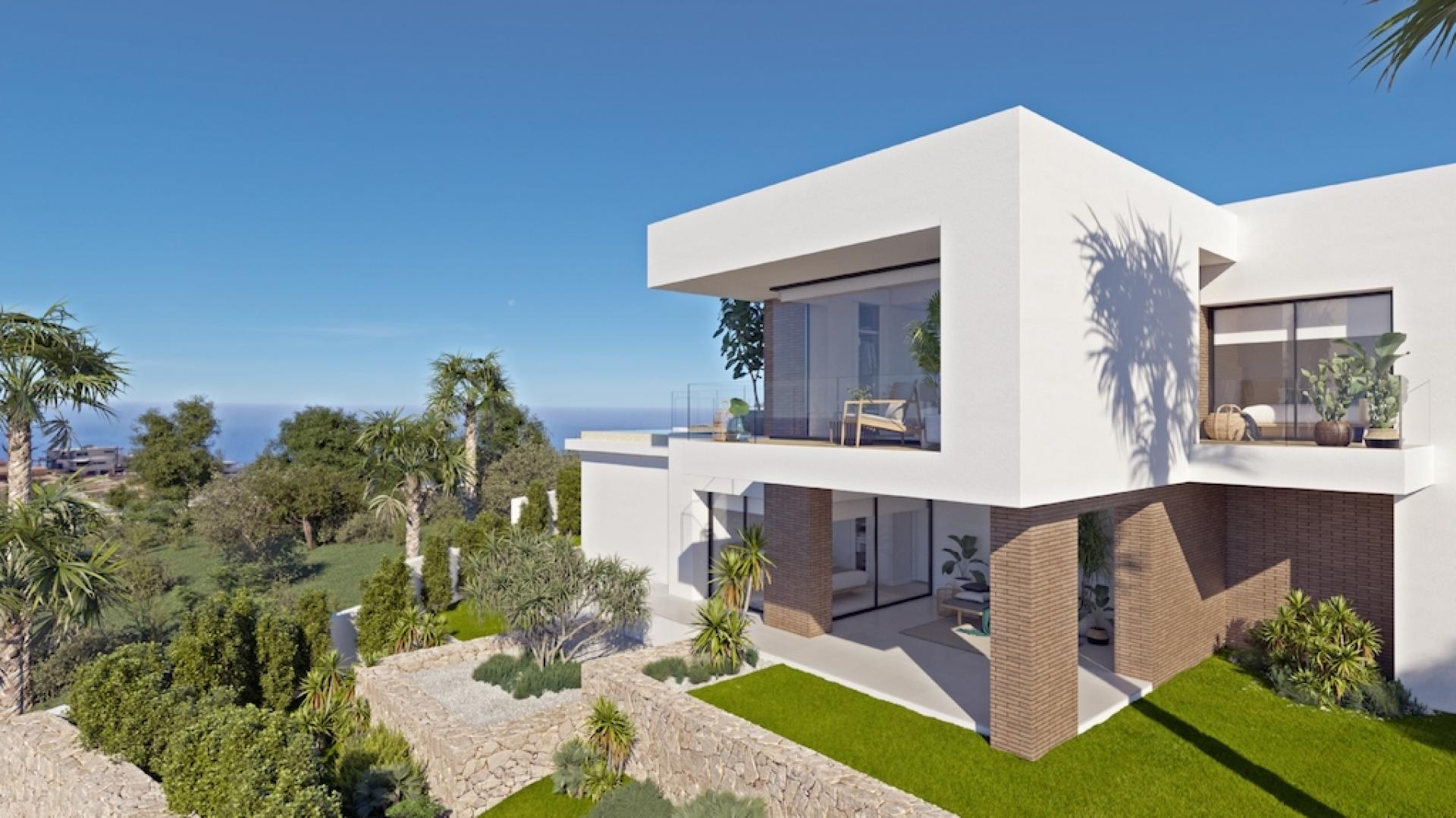 3 bedroom Villa in Benitachell - Cumbre del Sol - New build in Medvilla Spanje