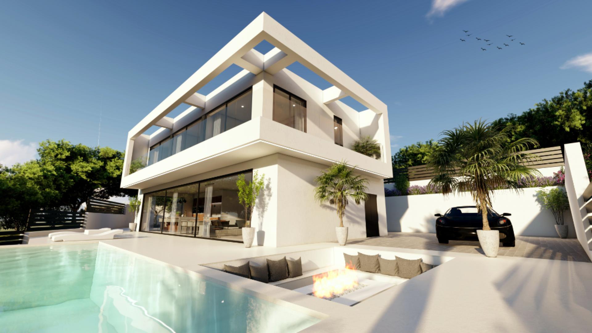 4 bedroom Villa in El Campello - New build in Medvilla Spanje