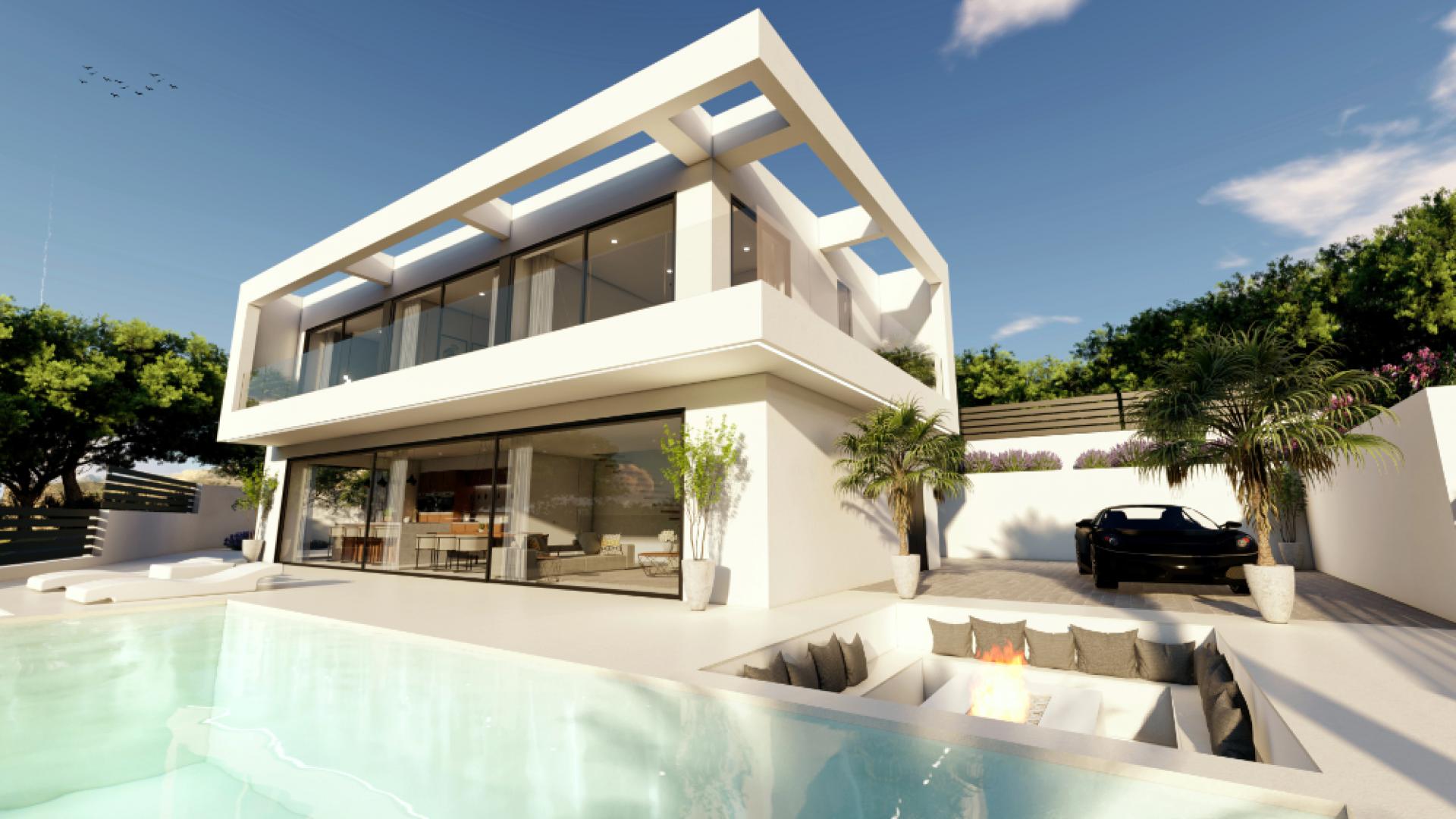 4 bedroom Villa in El Campello - New build in Medvilla Spanje