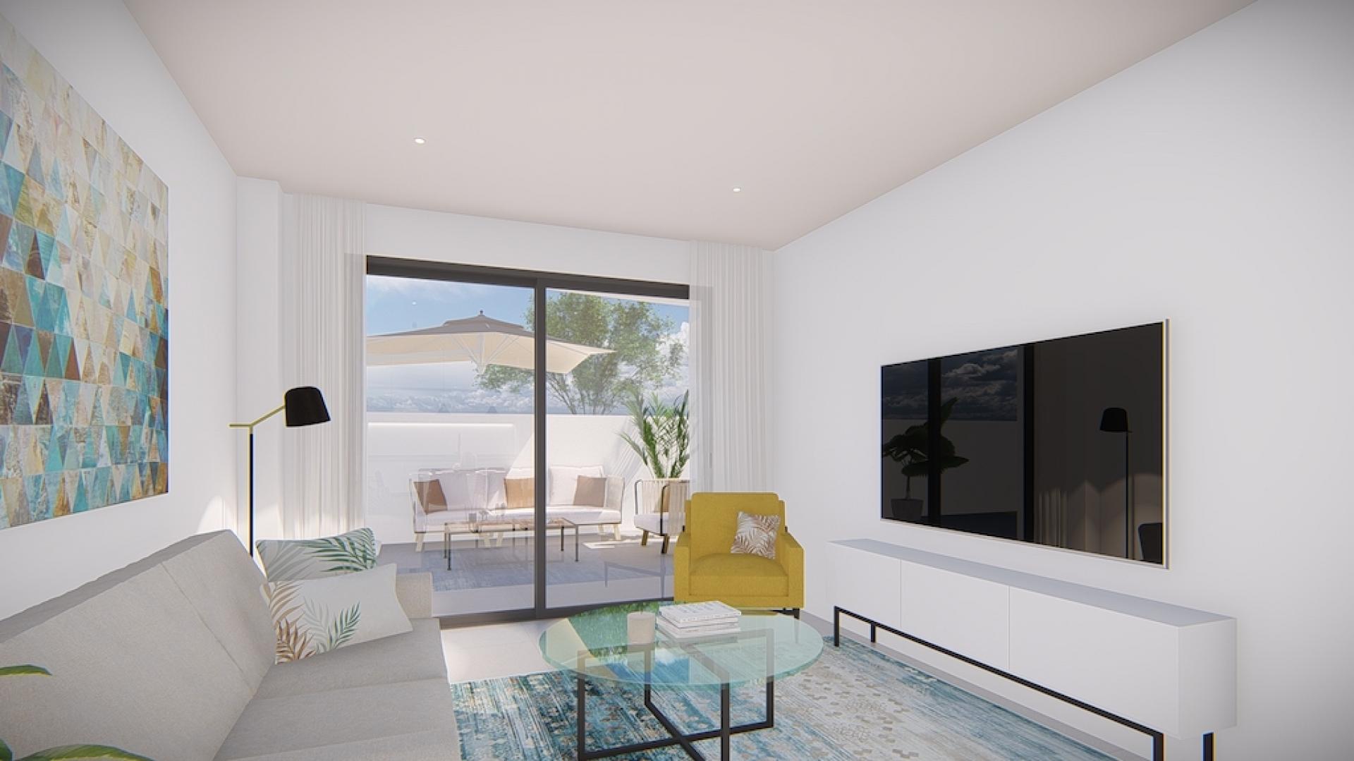 3 bedroom Apartments - solarium in Villajoyosa - New build in Medvilla Spanje