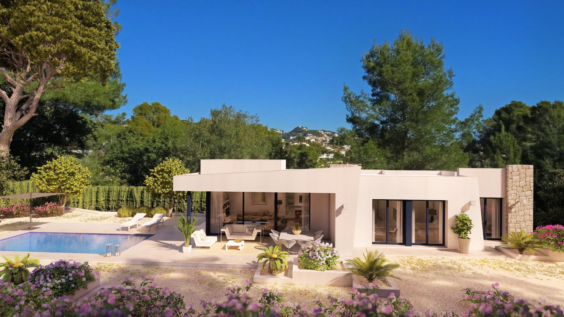 3 bedroom Villa in Benissa - New build in Medvilla Spanje