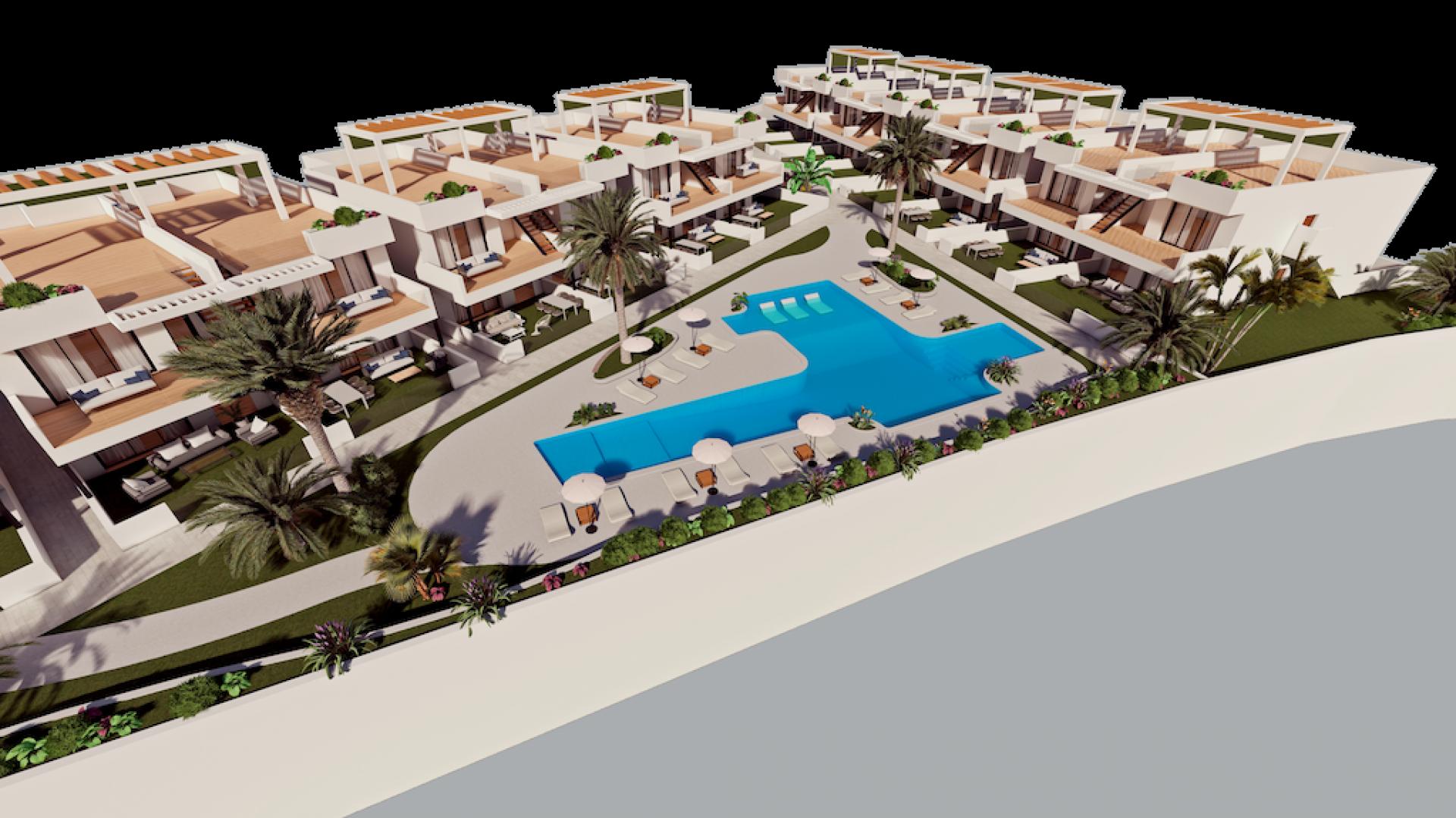 3 bedroom Apartments - solarium in Finestrat - New build in Medvilla Spanje