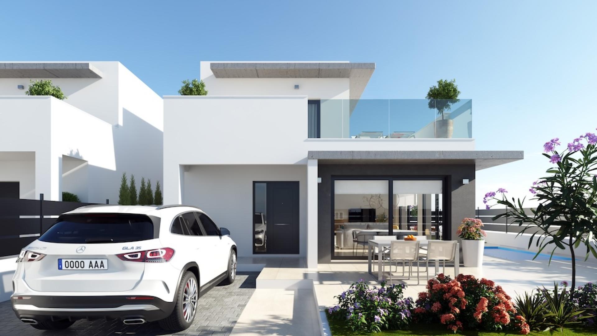 3 bedroom Villa in Daya Nueva - New build in Medvilla Spanje