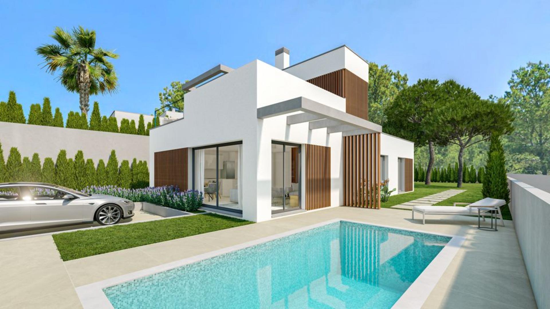 3 bedroom Villa in Finestrat - New build in Medvilla Spanje