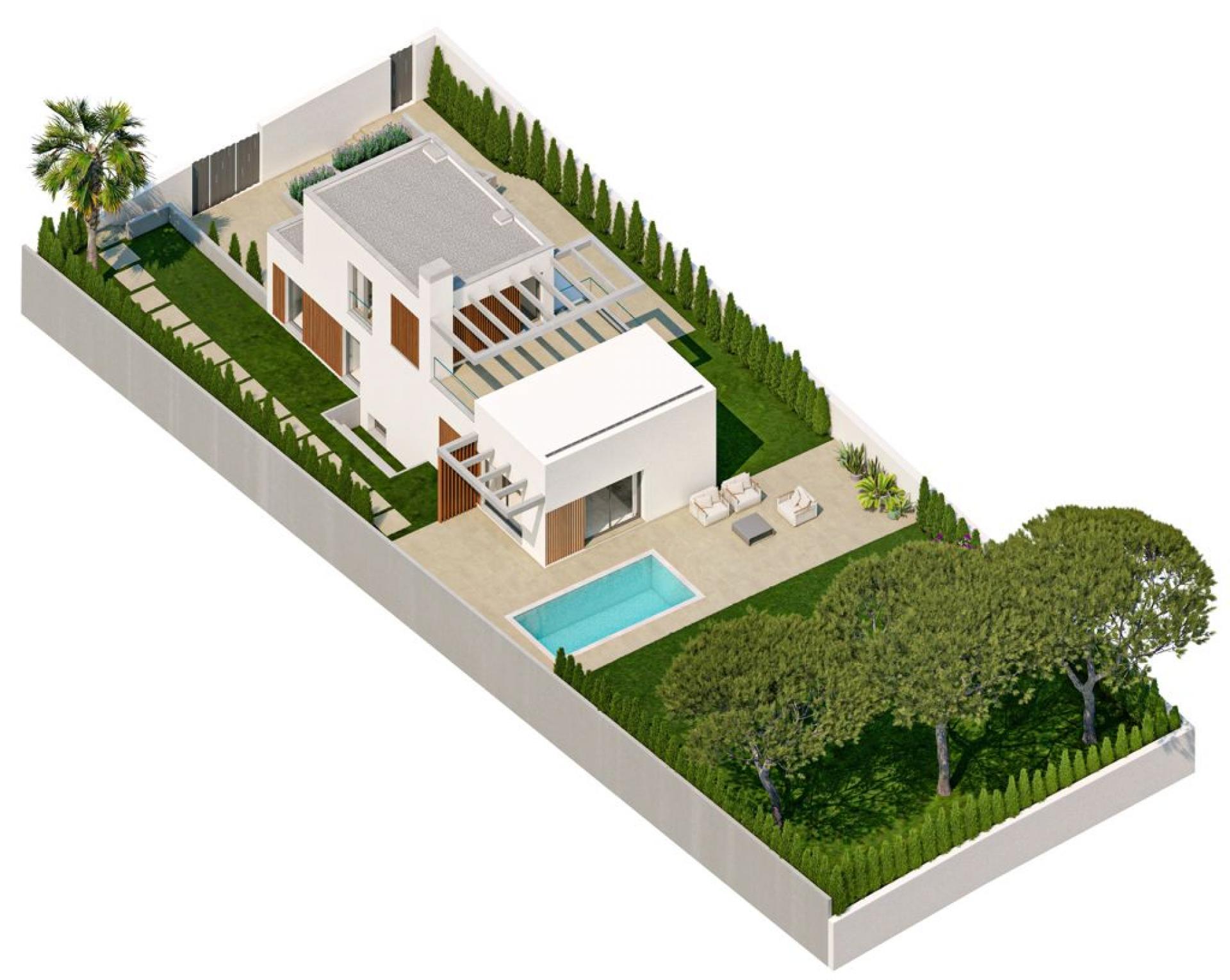 3 bedroom Villa in Finestrat - New build in Medvilla Spanje