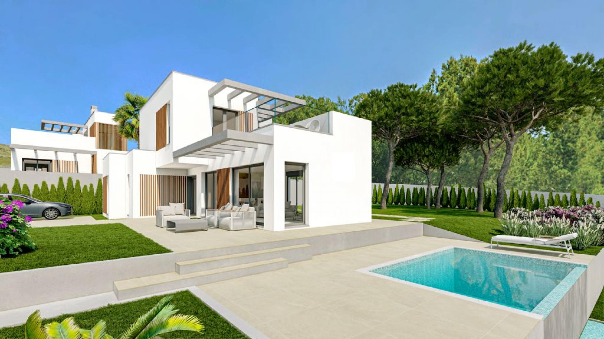 3 bedroom Villa in Finestrat - New build in Medvilla Spanje