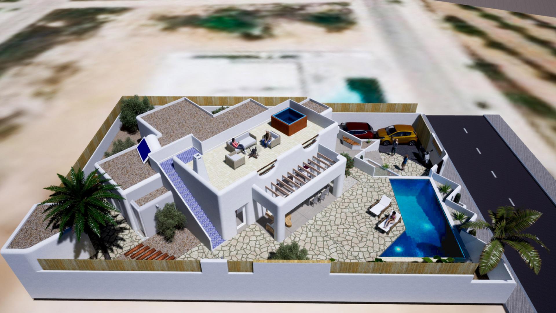 3 bedroom Villa in Polop - New build in Medvilla Spanje