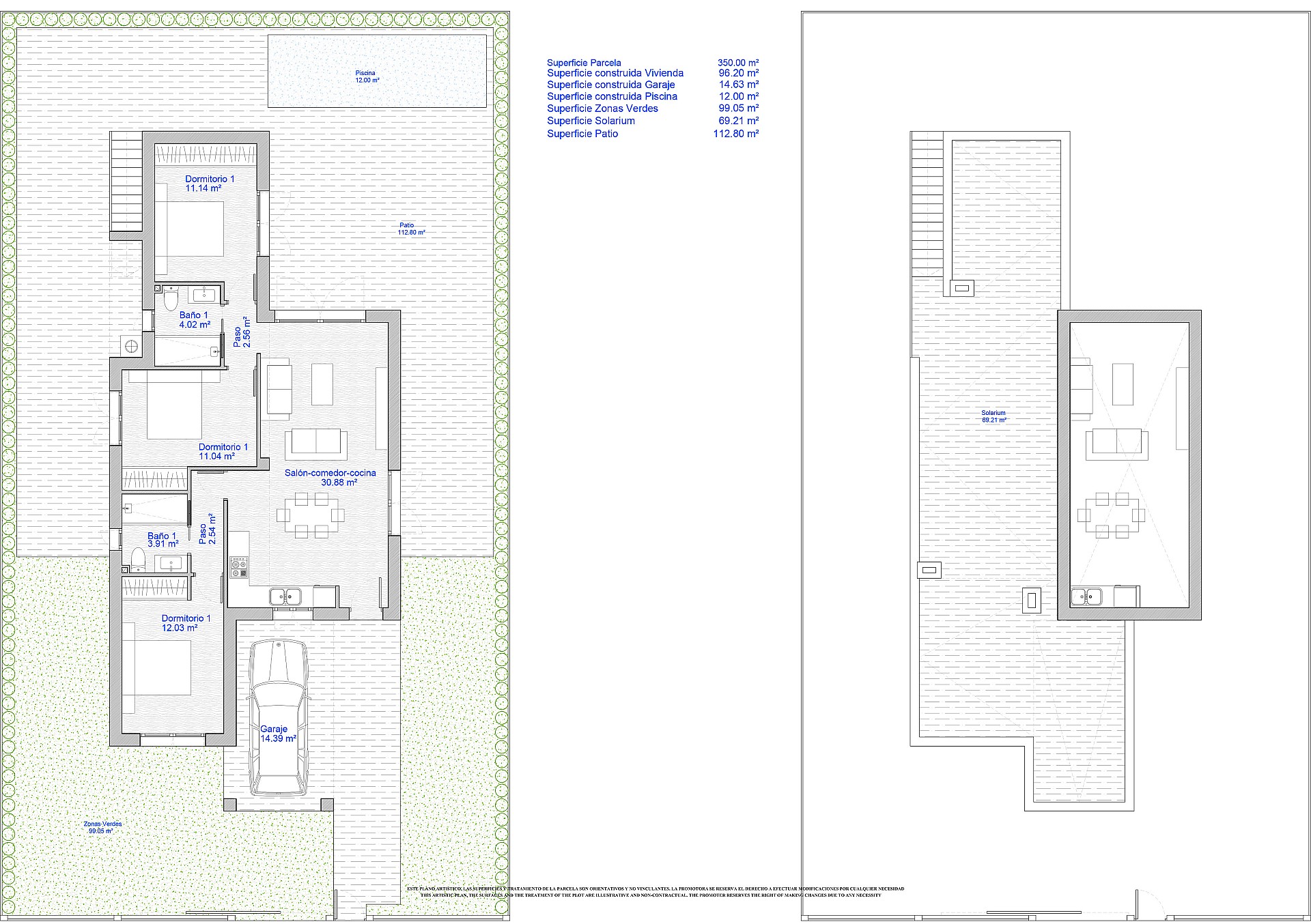 3 bedroom Villa in Los Alcazares - New build in Medvilla Spanje