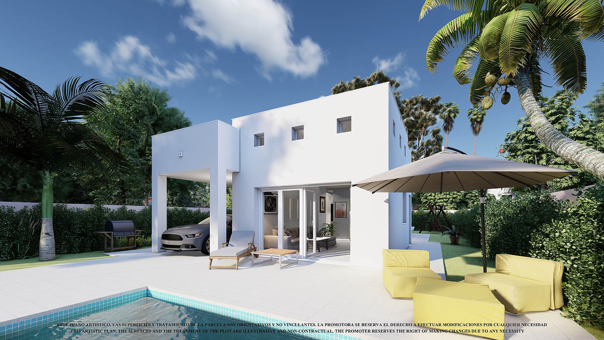 3 bedroom Villa in Los Alcazares - New build in Medvilla Spanje