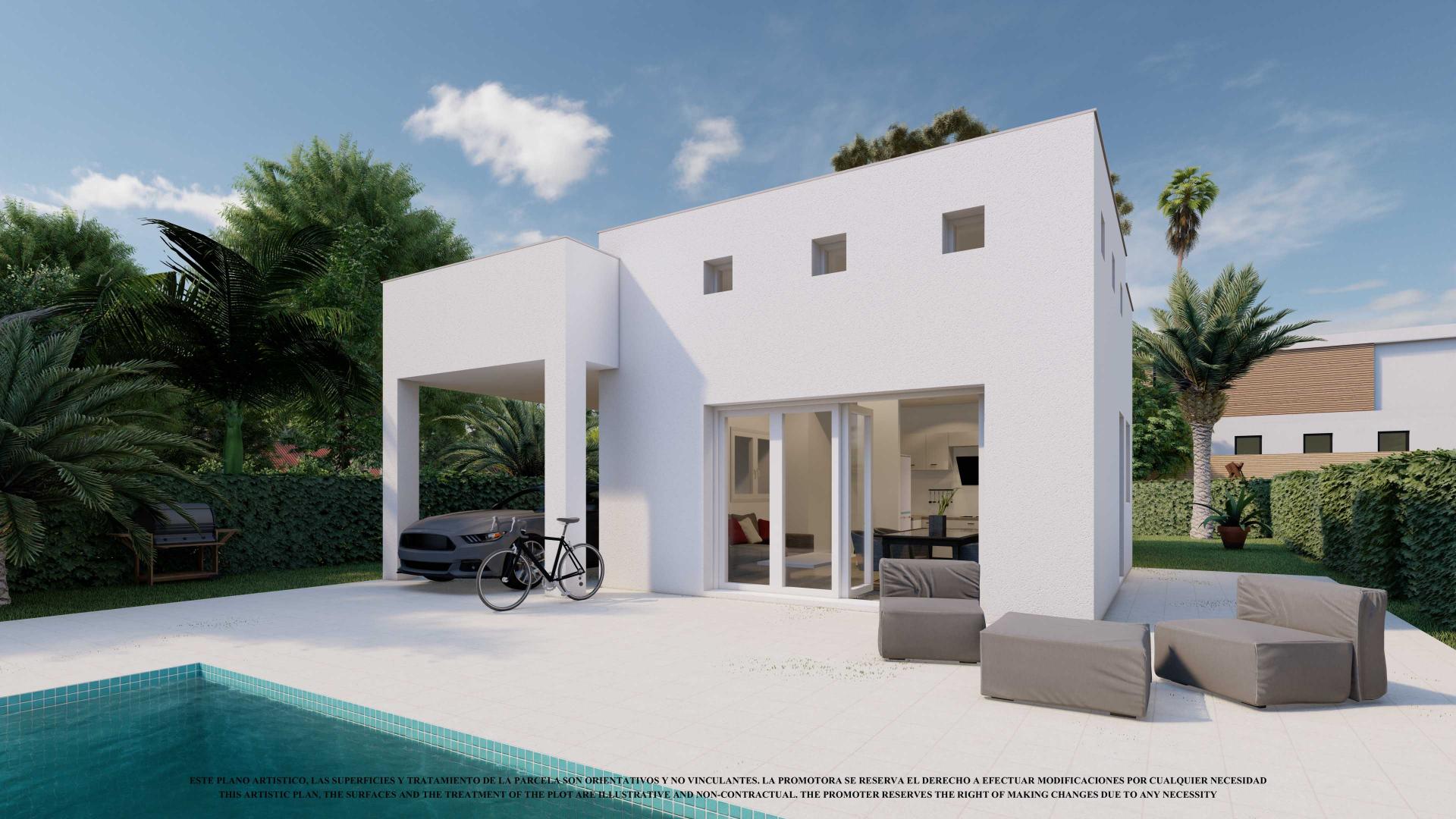 3 bedroom Villa in Los Alcazares - New build in Medvilla Spanje