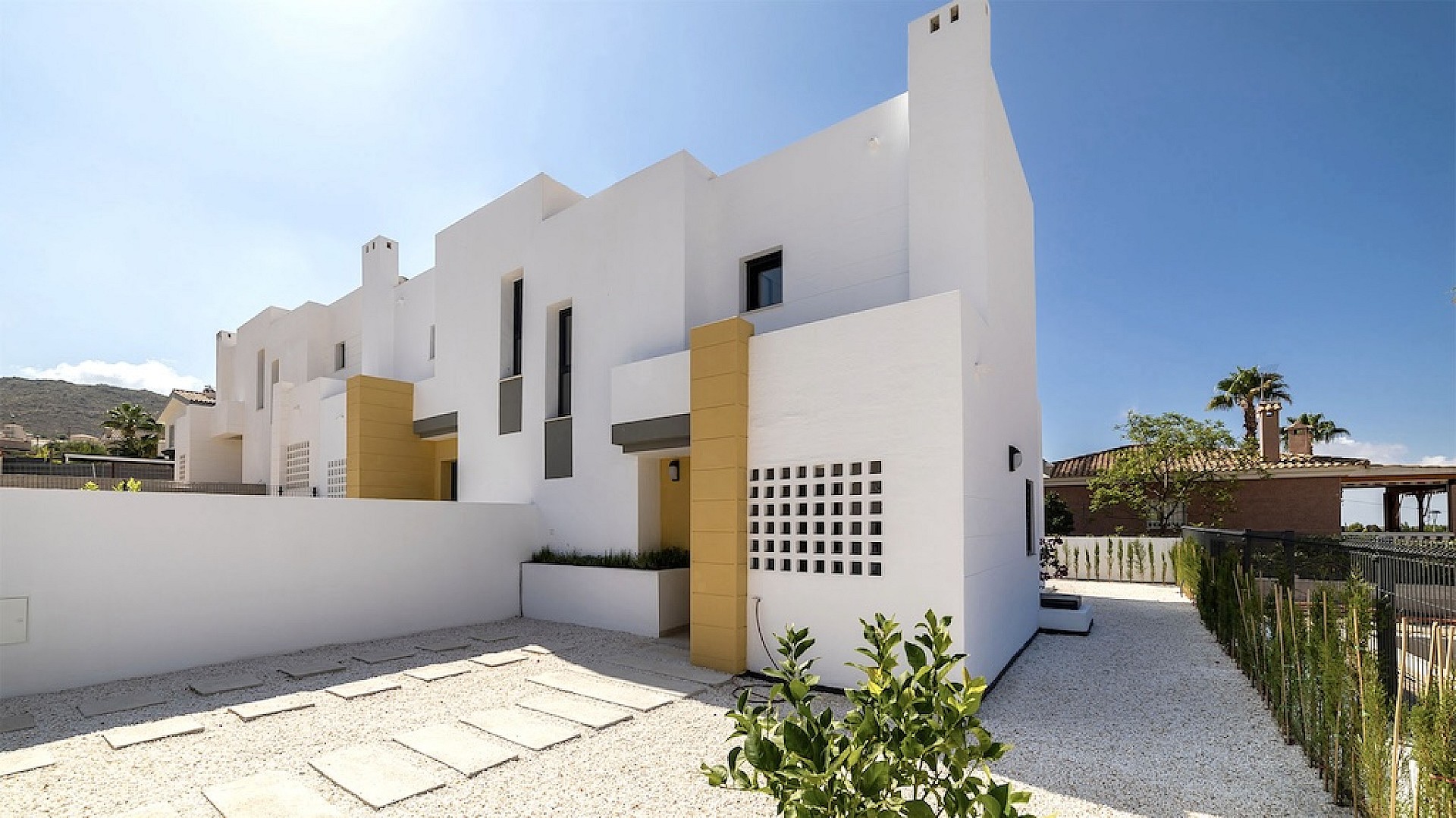 2 bedroom Terraced villa in Busot - New build in Medvilla Spanje