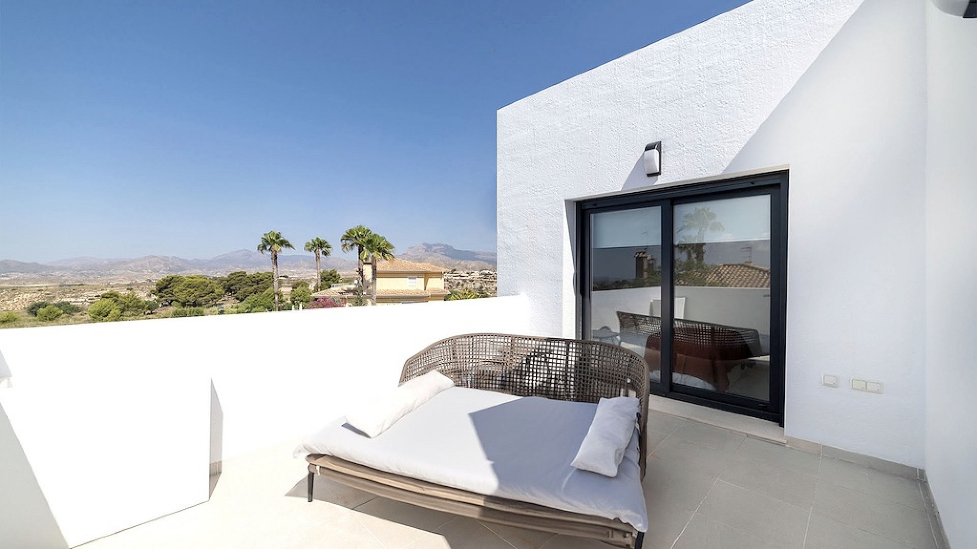 2 bedroom Terraced villa in Busot - New build in Medvilla Spanje