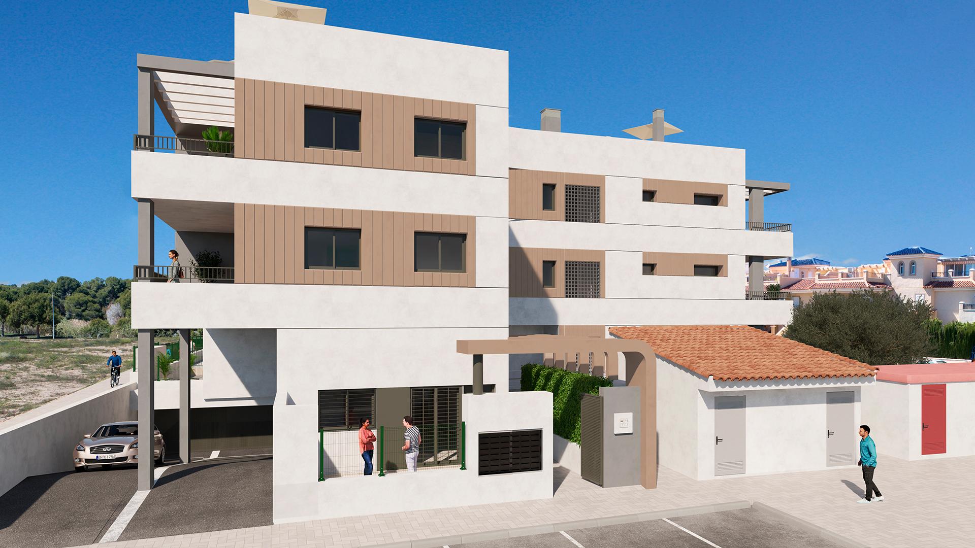 Newbuild close to Mil Palmeras beach, between Campoamor and Torre de la Horadada in Medvilla Spanje