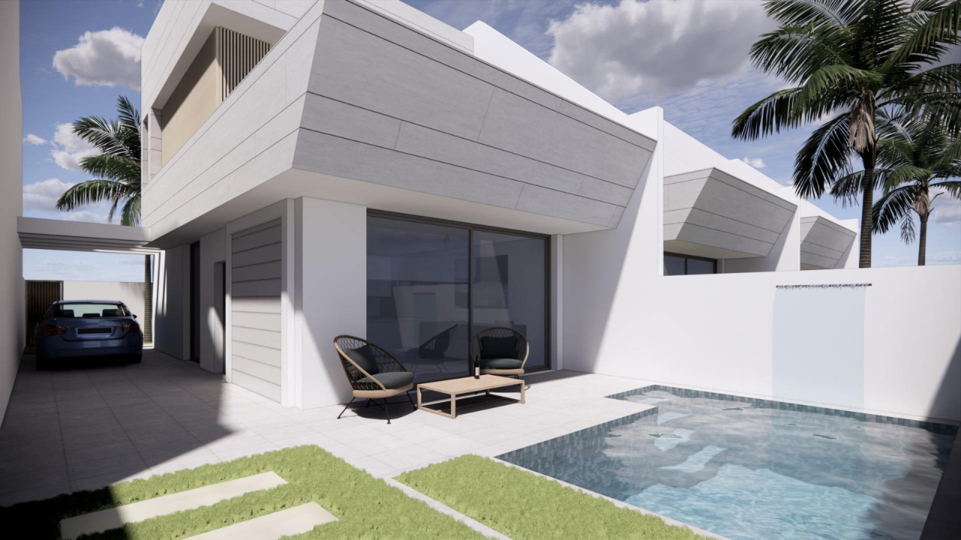 3 bedroom Villa in San Javier - New build in Medvilla Spanje