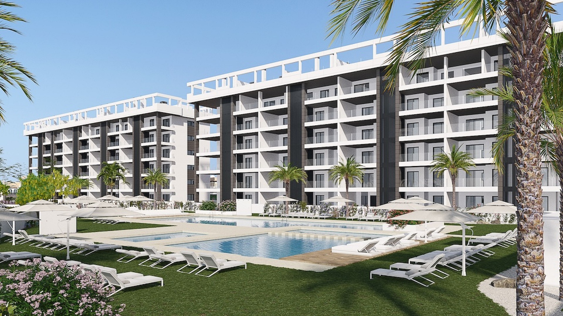 3 bedroom Apartments - solarium in La Mata - New build in Medvilla Spanje