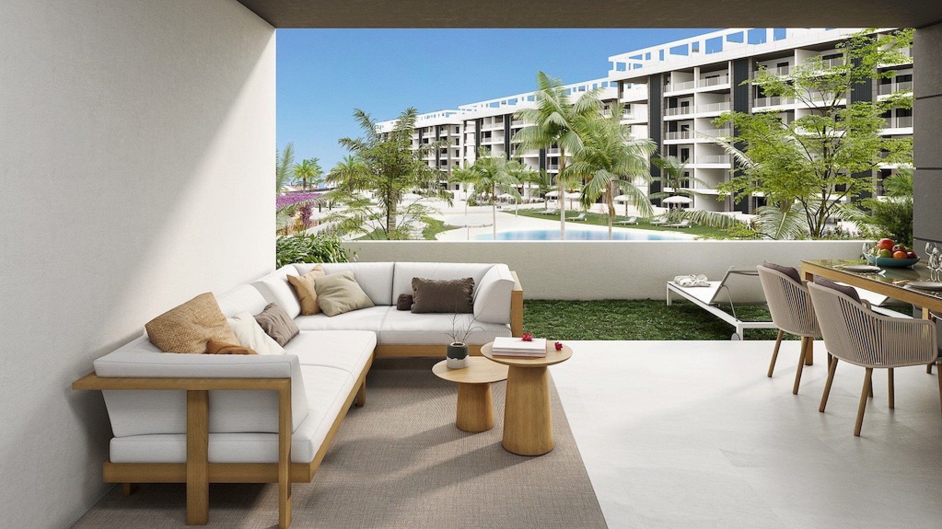 3 bedroom Apartments - solarium in La Mata - New build in Medvilla Spanje