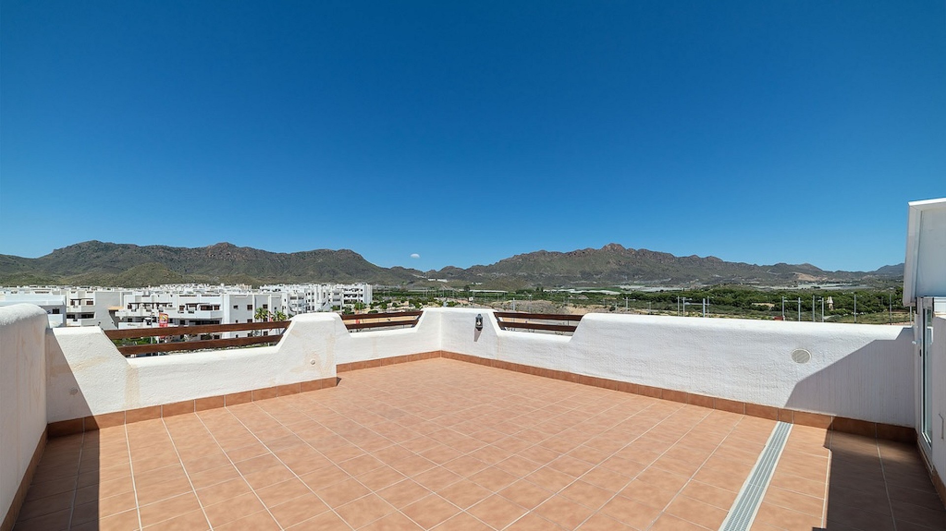 Beach homes in Mar de Pulpi at the Coast of Almeria in Medvilla Spanje