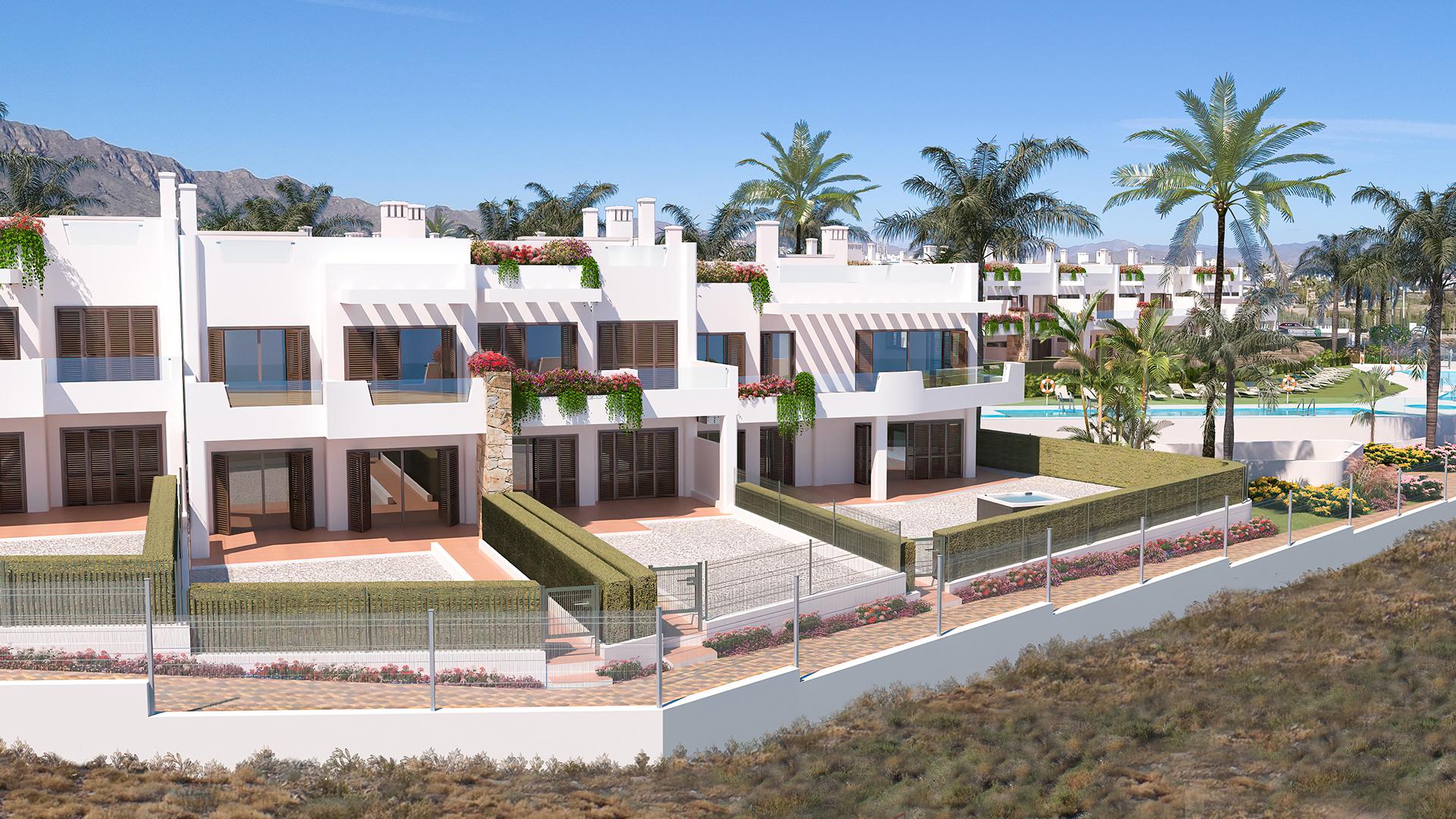 3 bedroom Apartments - solarium in Mar de Pulpi - New build in Medvilla Spanje