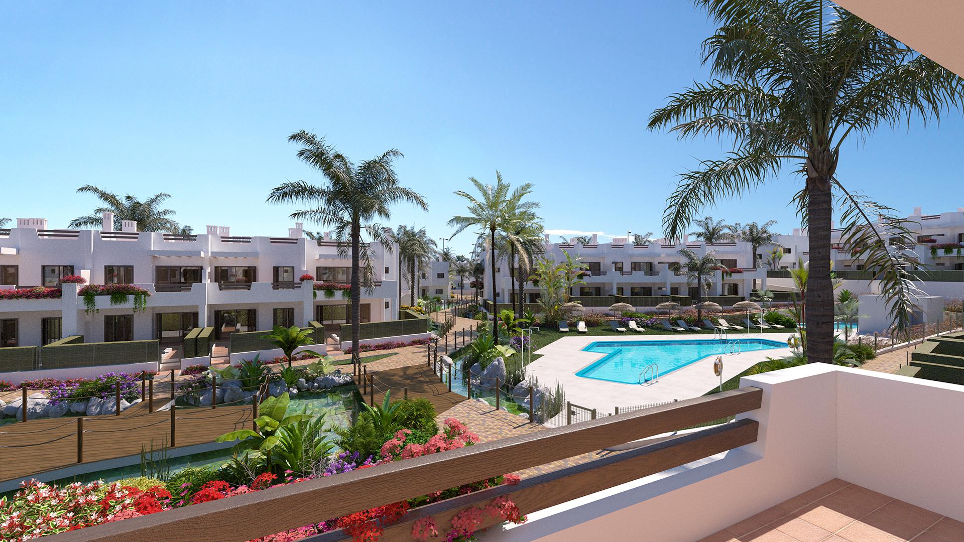 3 bedroom Apartments - solarium in Mar de Pulpi - New build in Medvilla Spanje