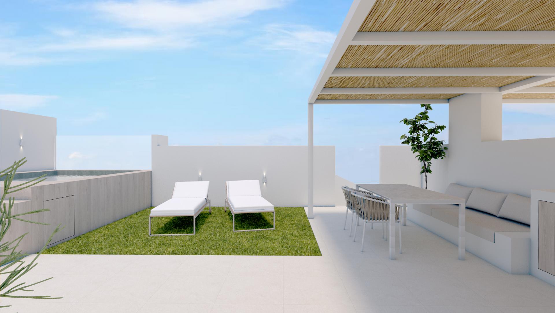 3 bedroom Apartment with garden in Torre de la Horadada - New build in Medvilla Spanje