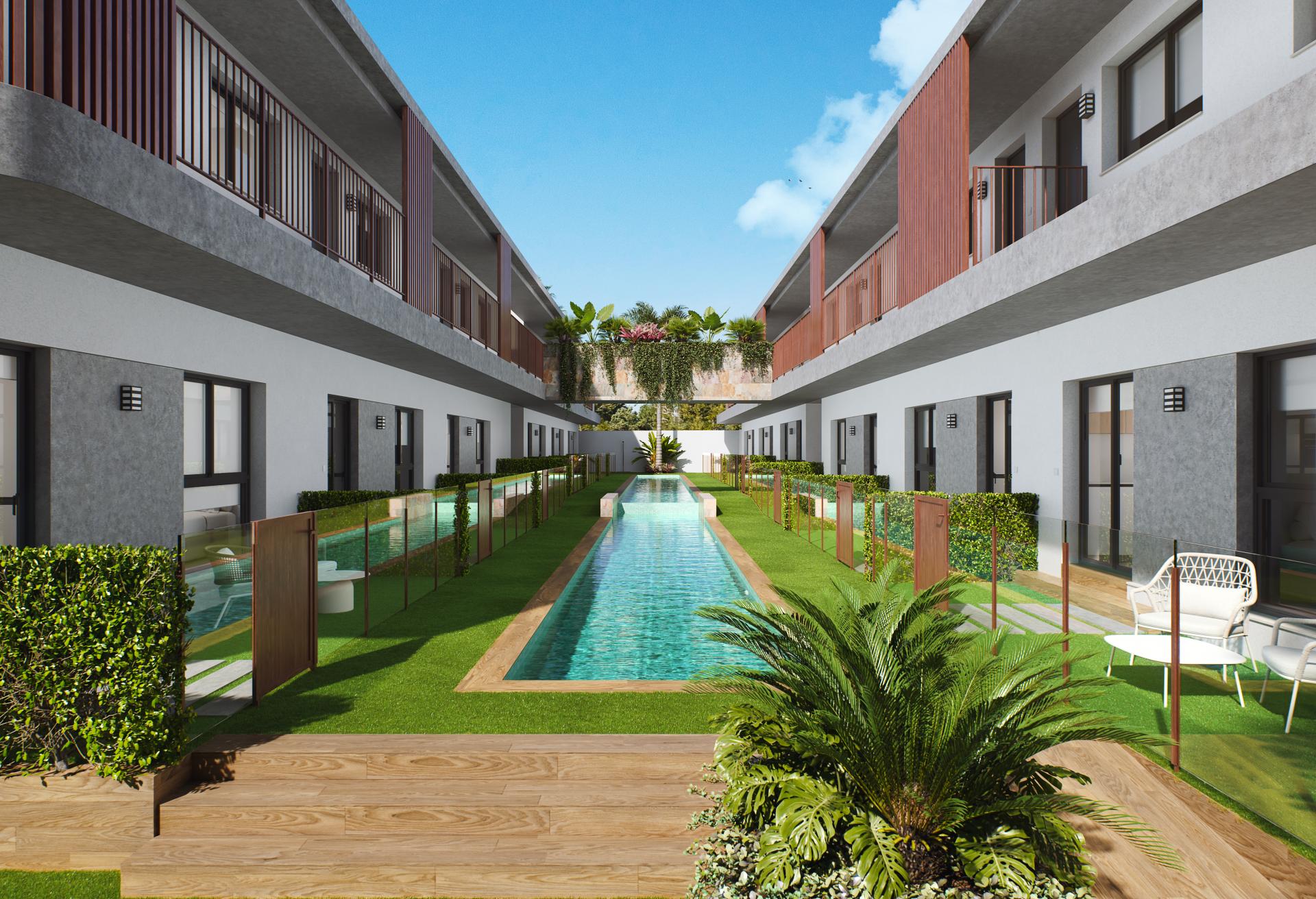 2 bedroom Apartment with garden in Pilar de la Horadada - New build in Medvilla Spanje