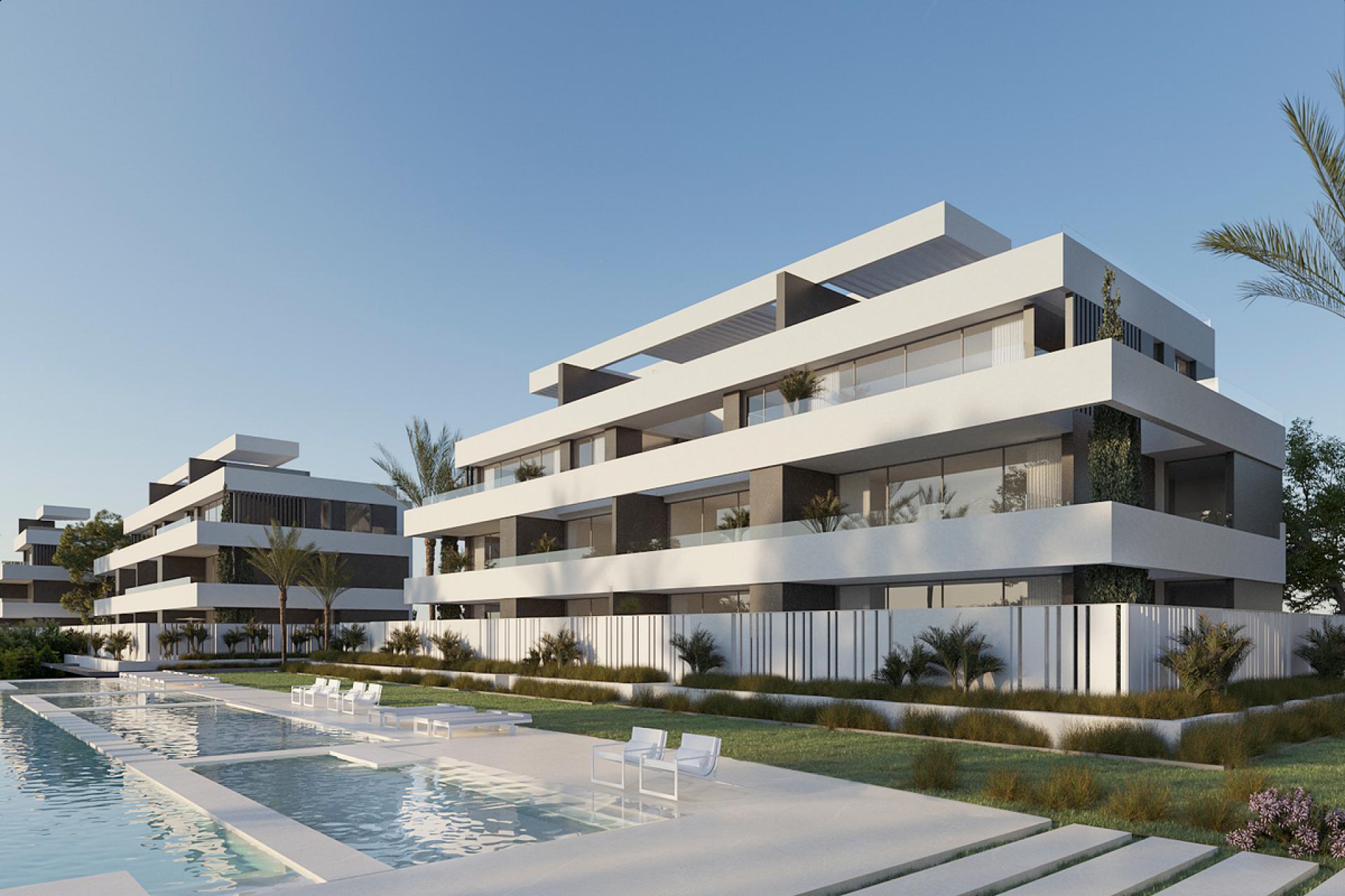 High tech villa apartments between Altea and La Nucia in Medvilla Spanje