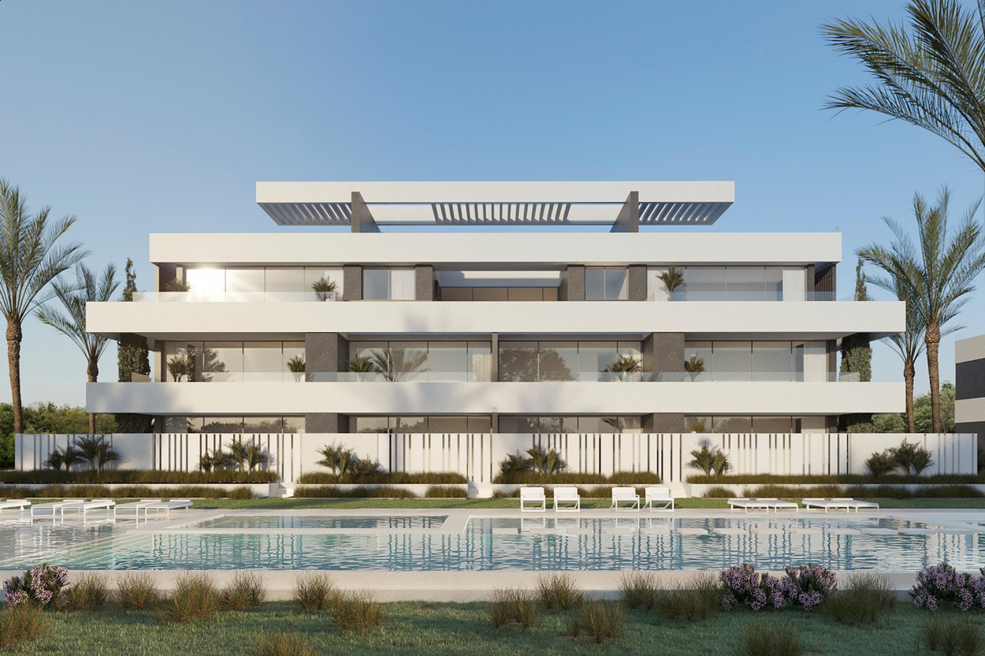 High tech villa apartments between Altea and La Nucia in Medvilla Spanje