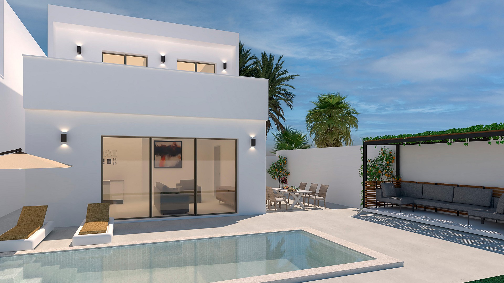 3 bedroom Villa in La Zenia - Orihuela Costa - New build in Medvilla Spanje