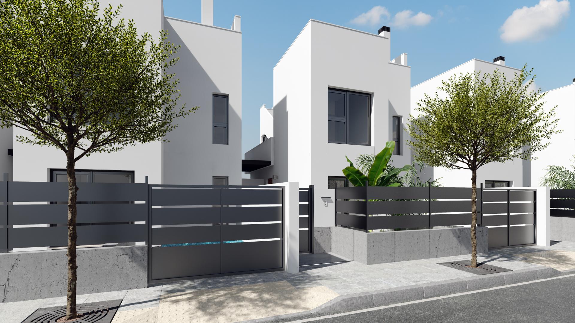 3 bedroom Villa in Santiago de la Ribera - New build in Medvilla Spanje