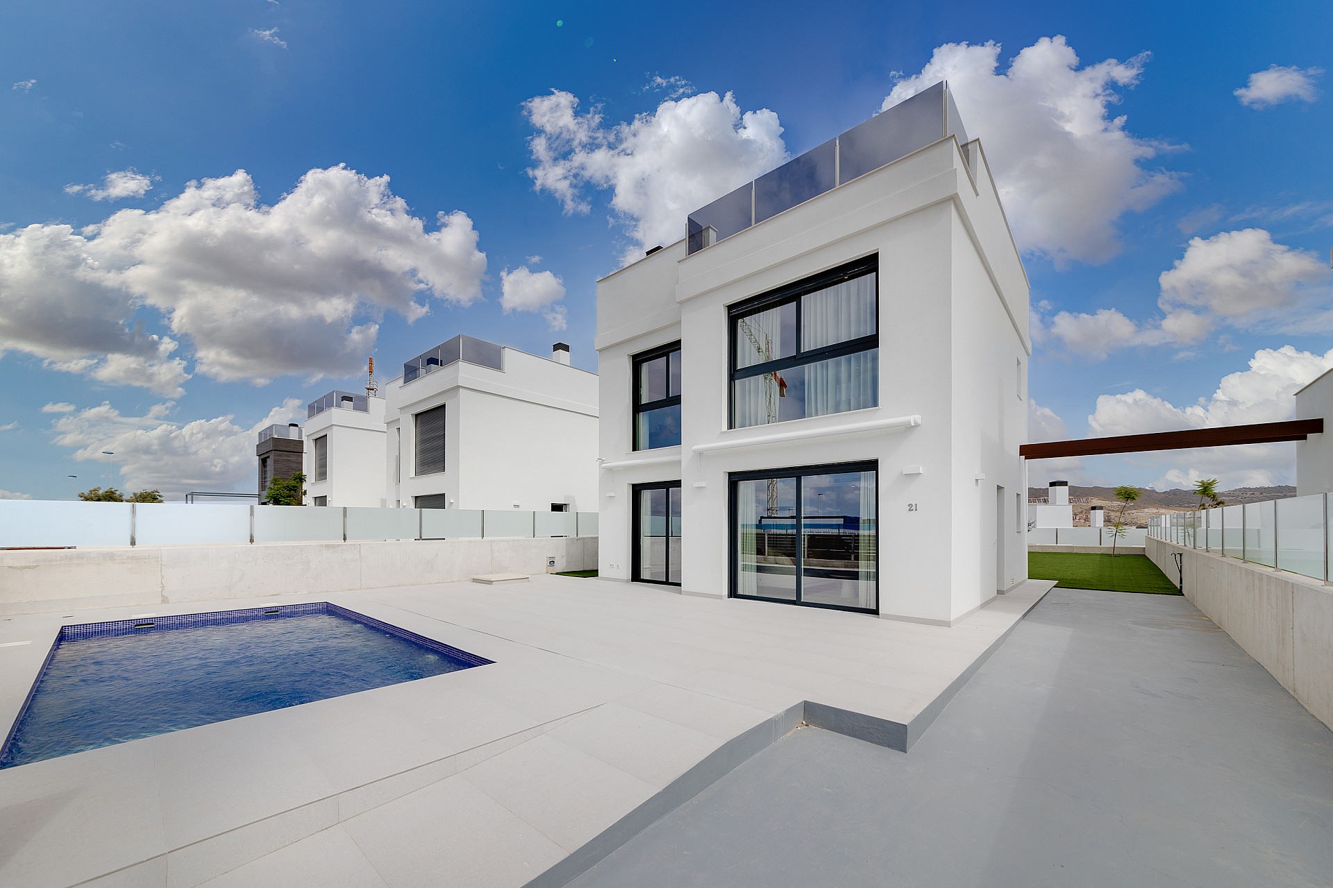 3 bedroom Villa in Mutxamel - New build in Medvilla Spanje