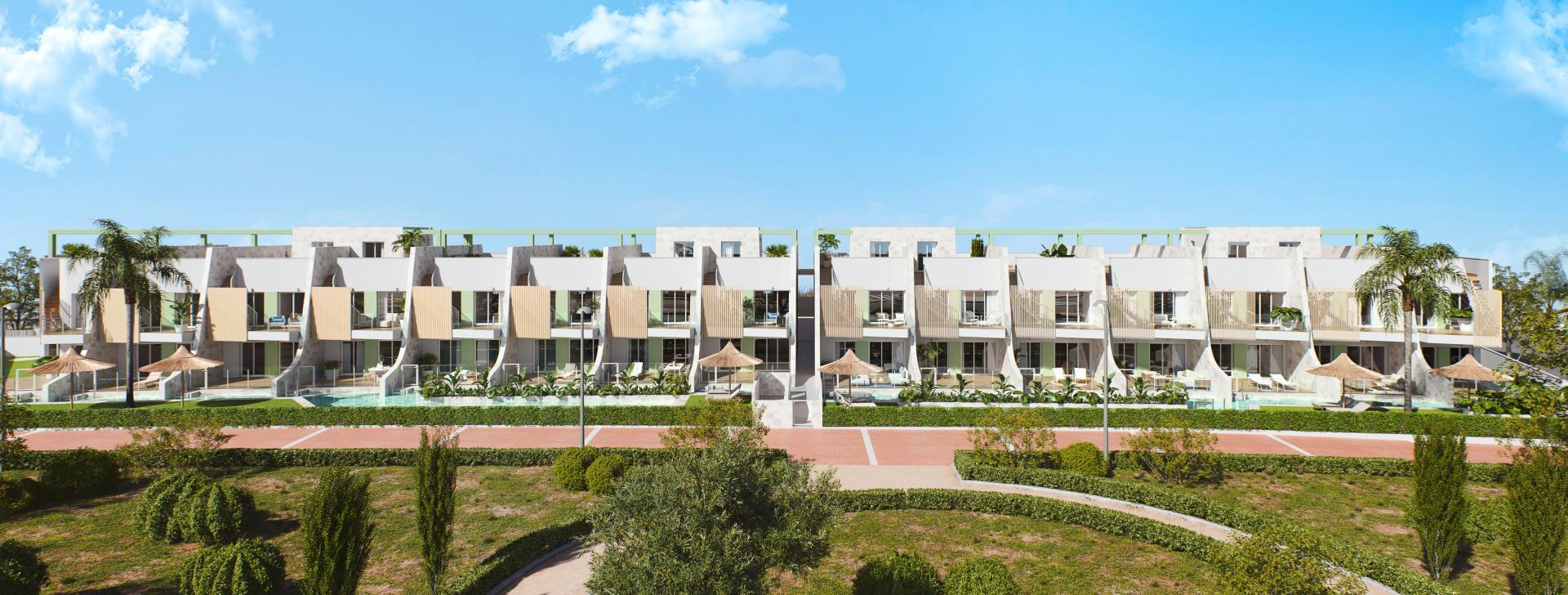 3 bedroom Apartments - solarium in Pilar de la Horadada - New build in Medvilla Spanje