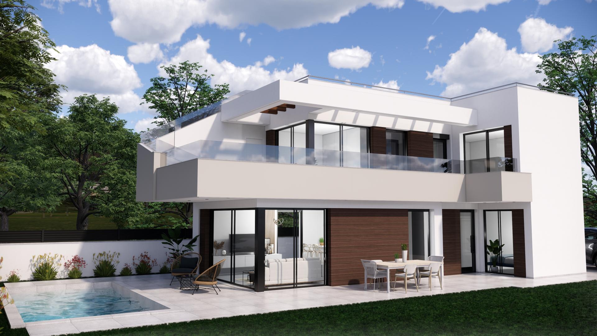 3 bedroom Villa in Pilar de la Horadada - New build in Medvilla Spanje