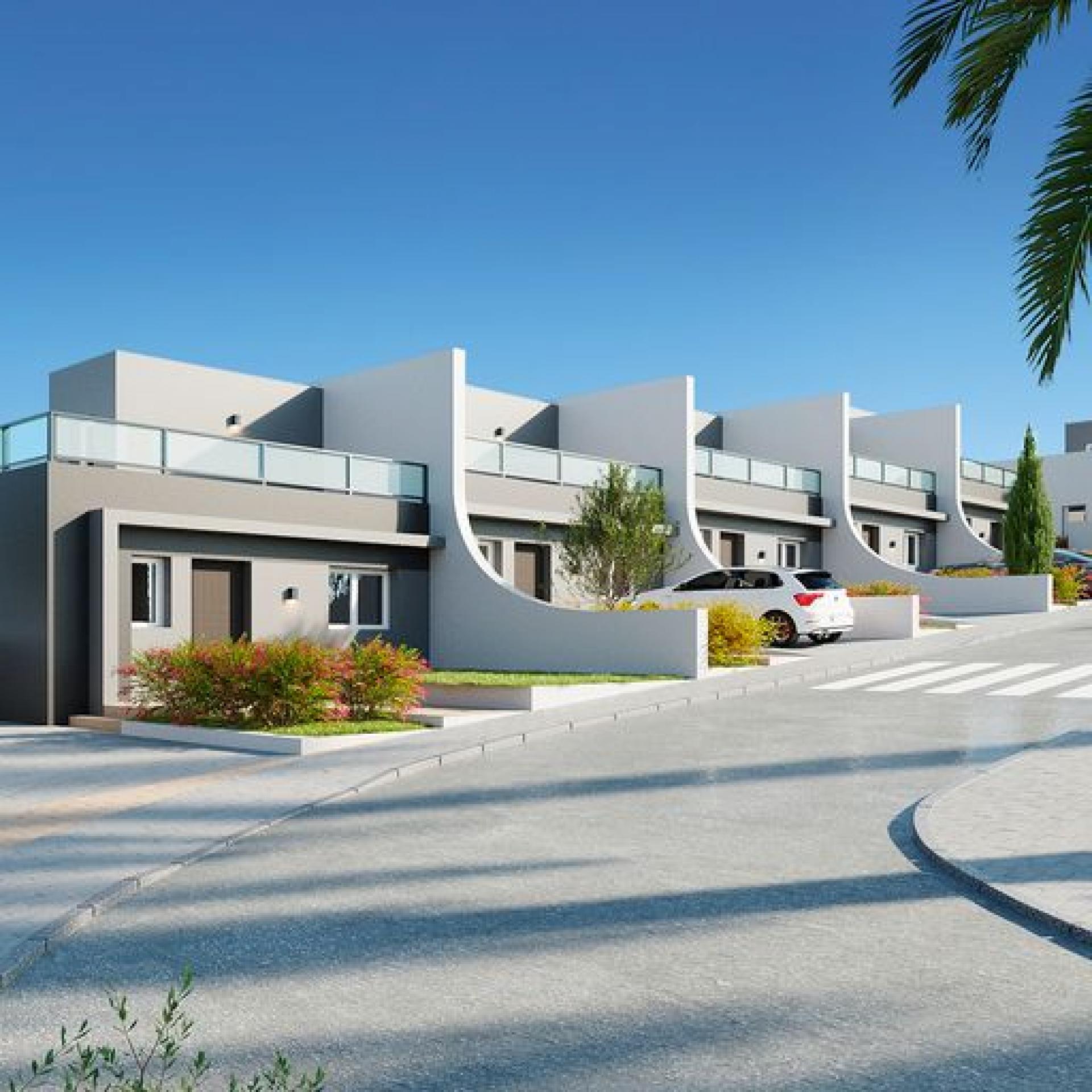 3 bedroom Terraced villa in Finestrat - New build in Medvilla Spanje