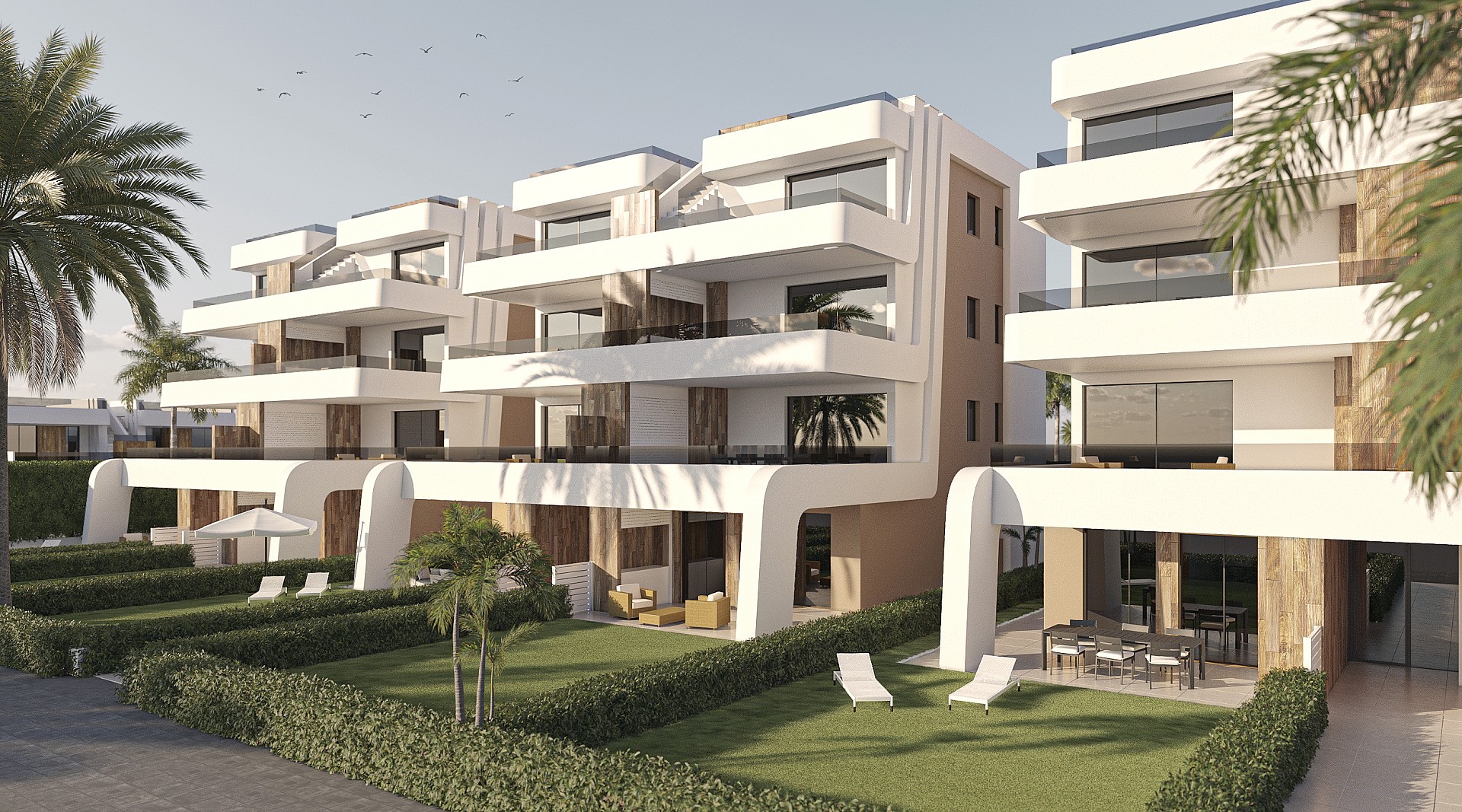 2 bedroom Apartment with terrace in Condado de Alhama - New build in Medvilla Spanje