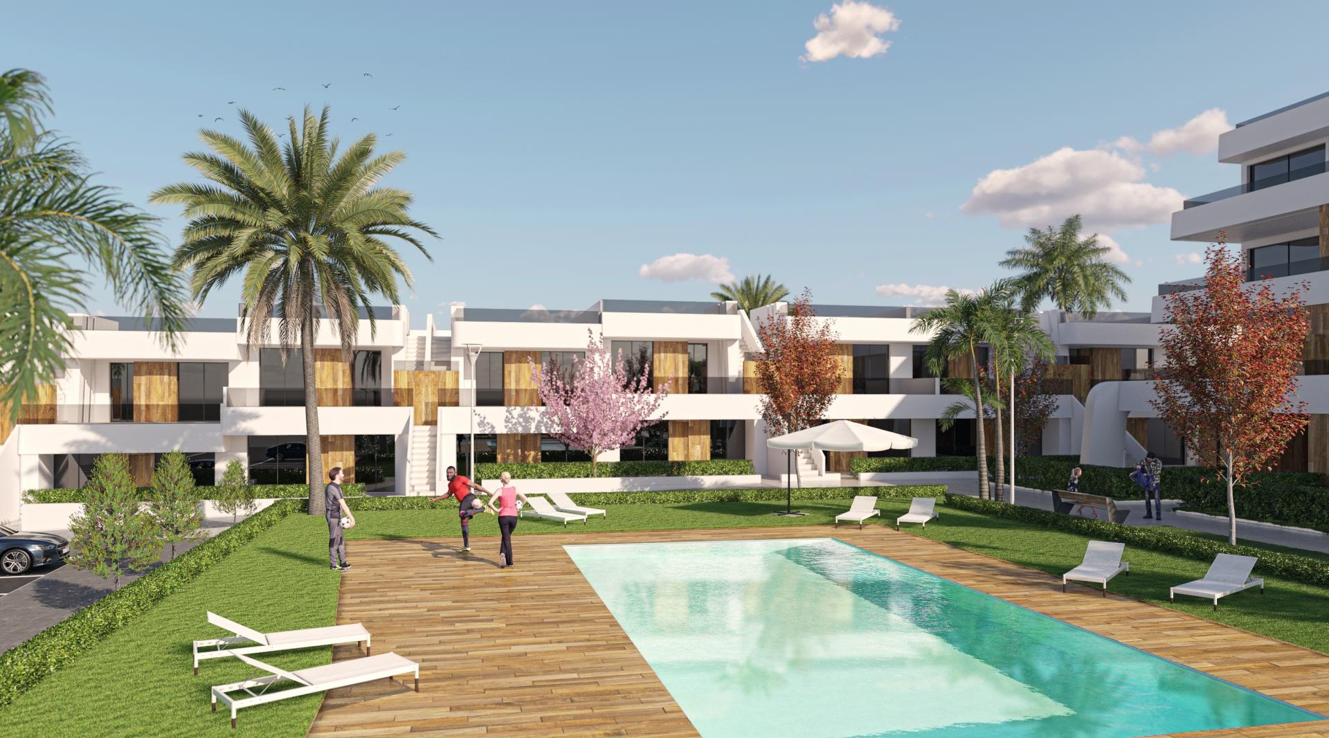 3 bedroom Apartment with garden in Condado de Alhama - New build in Medvilla Spanje