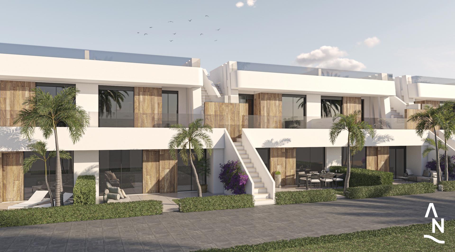 2 bedroom Apartments - solarium in Condado de Alhama - New build in Medvilla Spanje