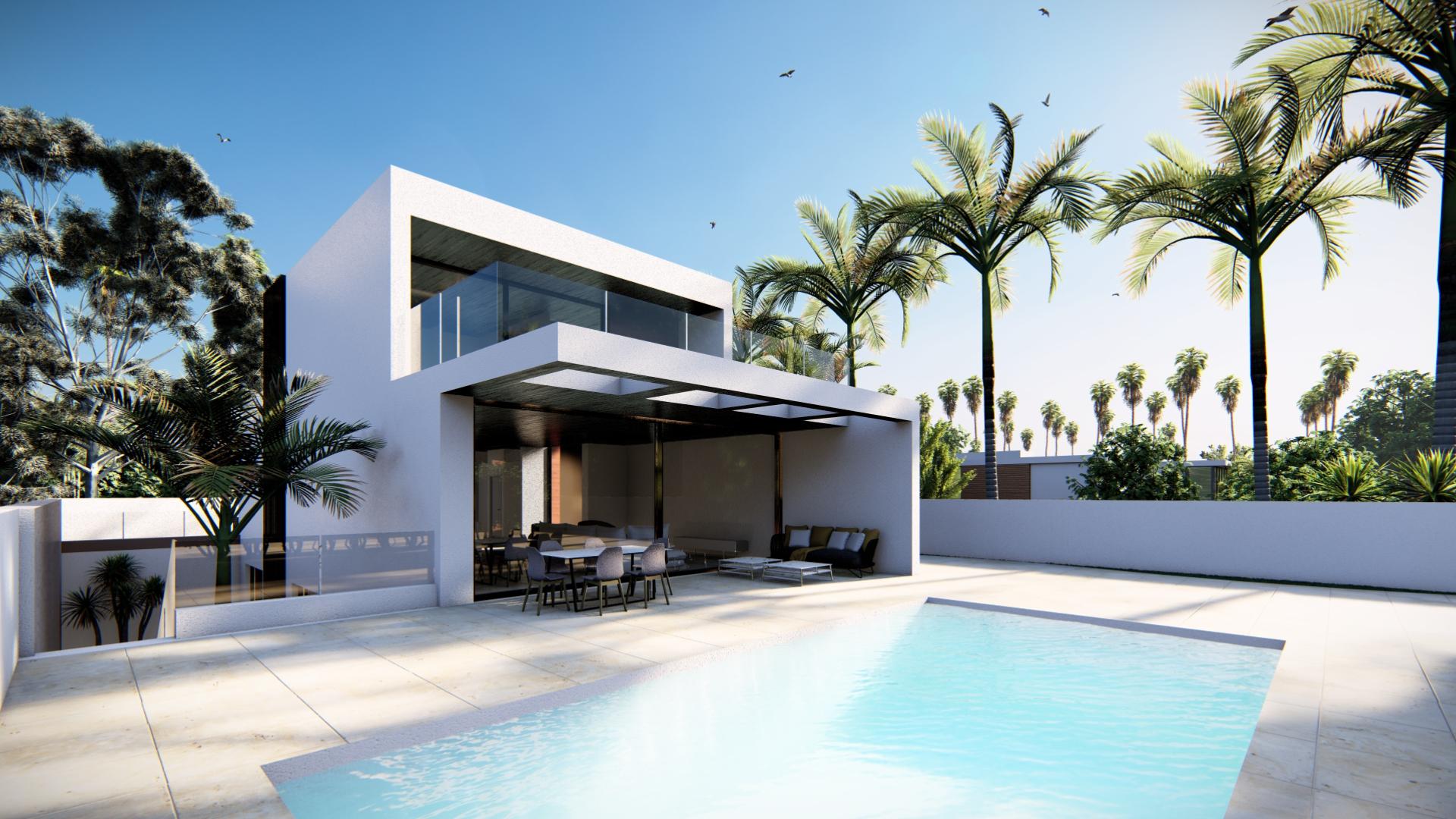 3 bedroom Villa in La Zenia - Orihuela Costa - New build in Medvilla Spanje