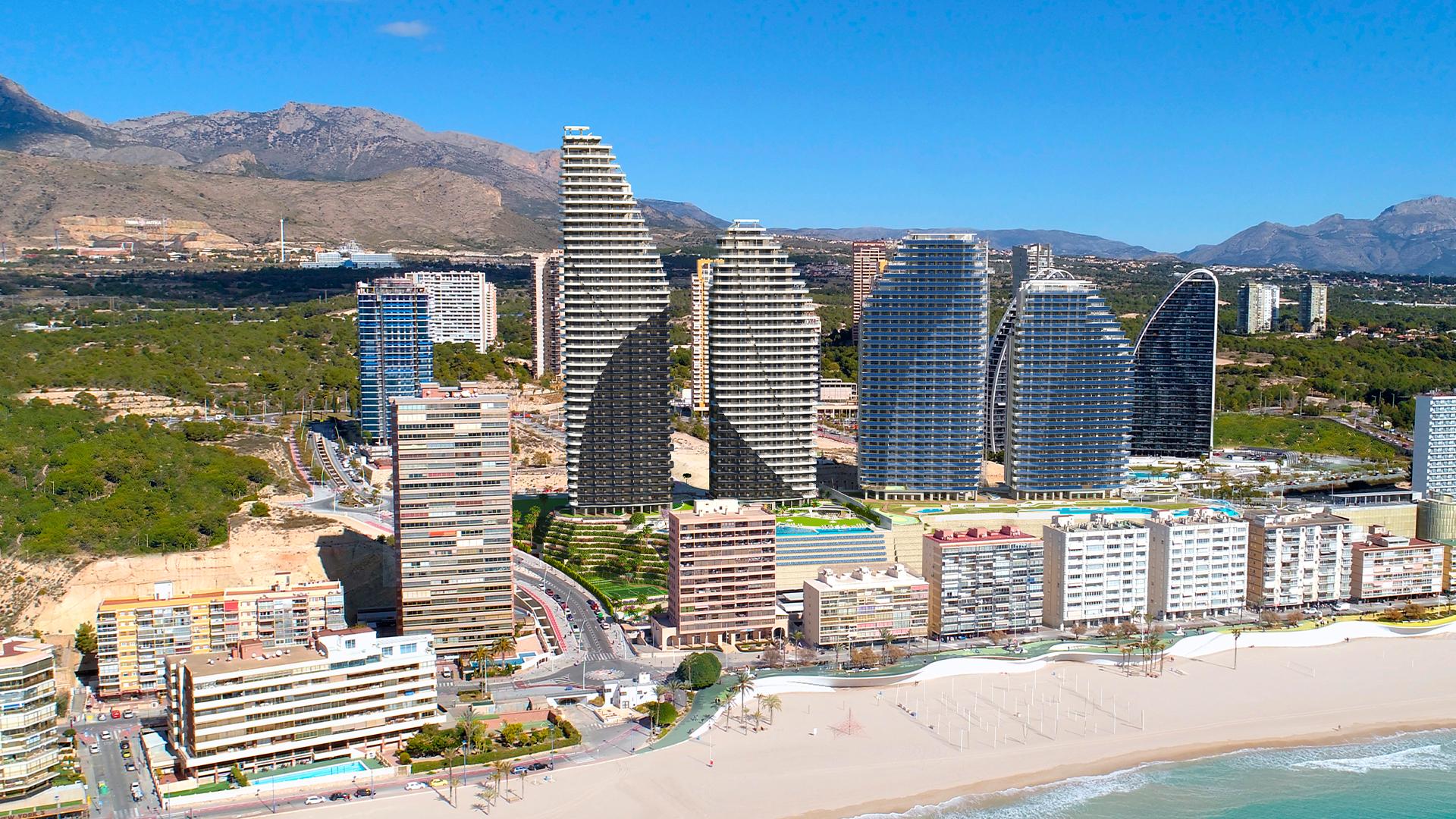 4 bedroom Apartment with terrace in Benidorm - New build in Medvilla Spanje