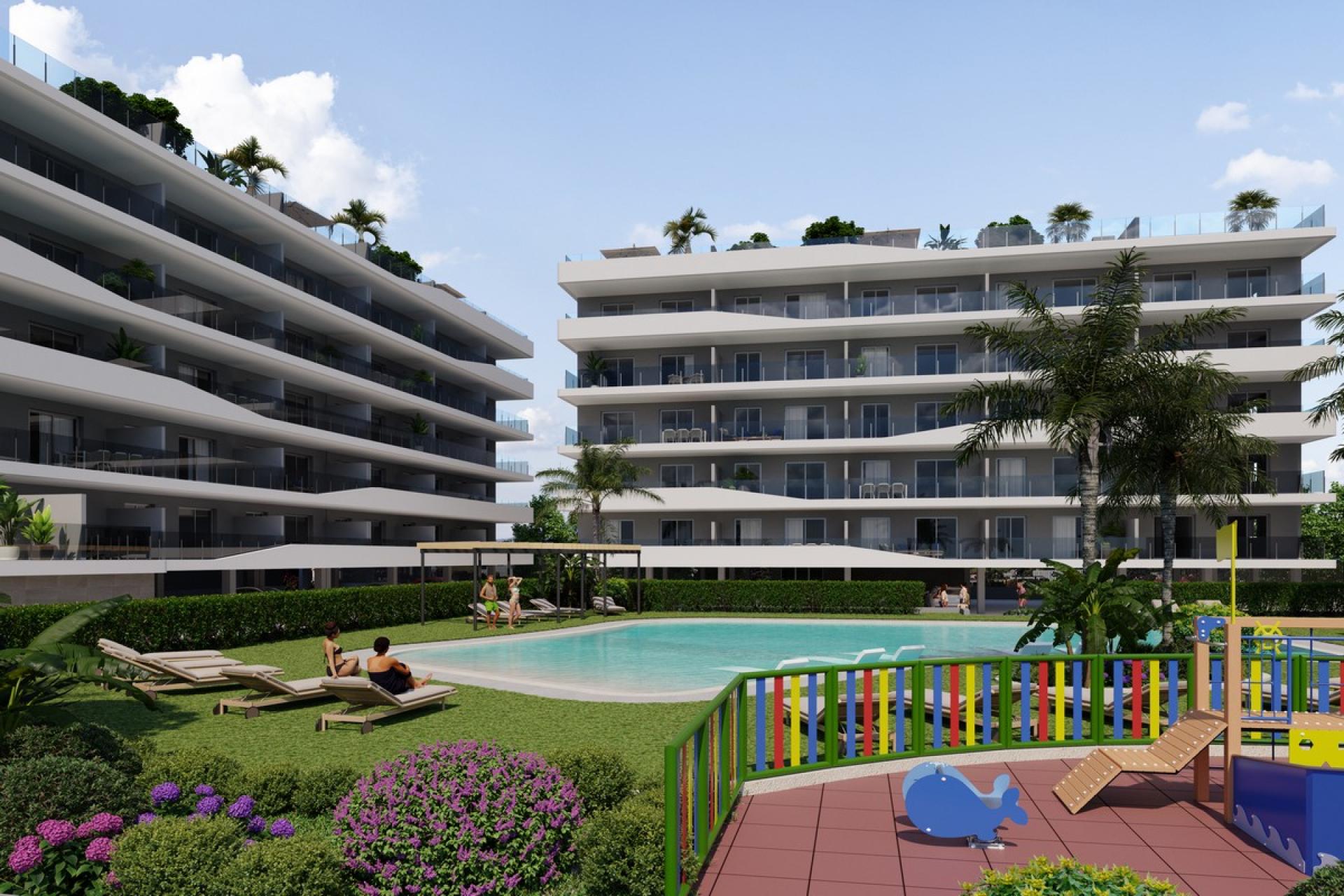 2 bedroom Apartment with terrace in Santa Pola - New build in Medvilla Spanje