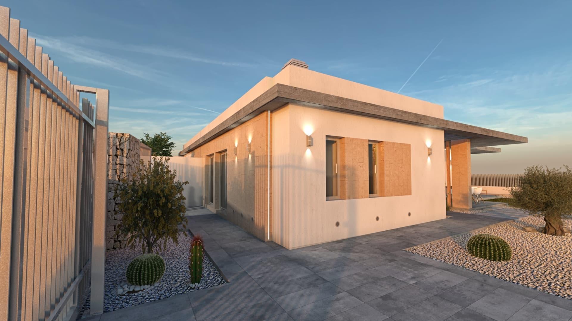 3 bedroom Villa in Santiago de la Ribera - New build in Medvilla Spanje