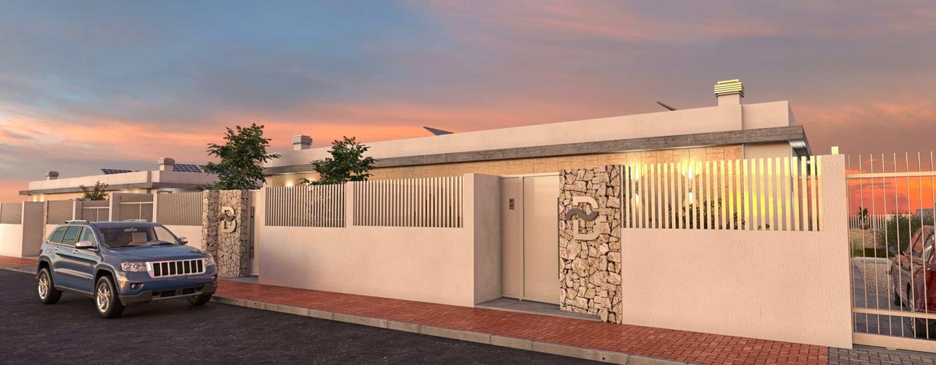 3 bedroom Villa in Santiago de la Ribera - New build in Medvilla Spanje