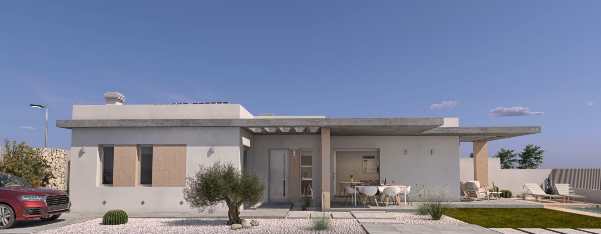 3 bedroom Villa in Santiago de la Ribera - New build in Medvilla Spanje