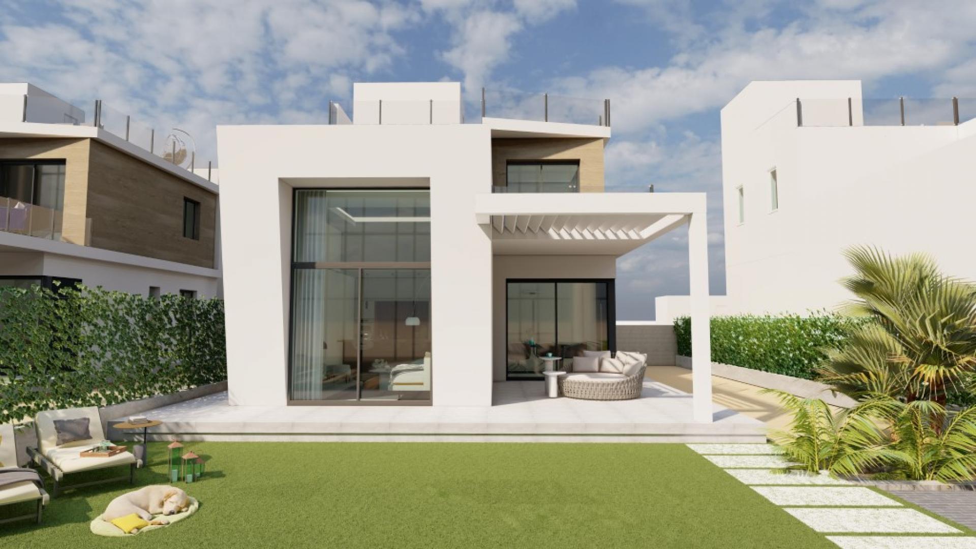 3 bedroom Villa in Finestrat - New build in Medvilla Spanje