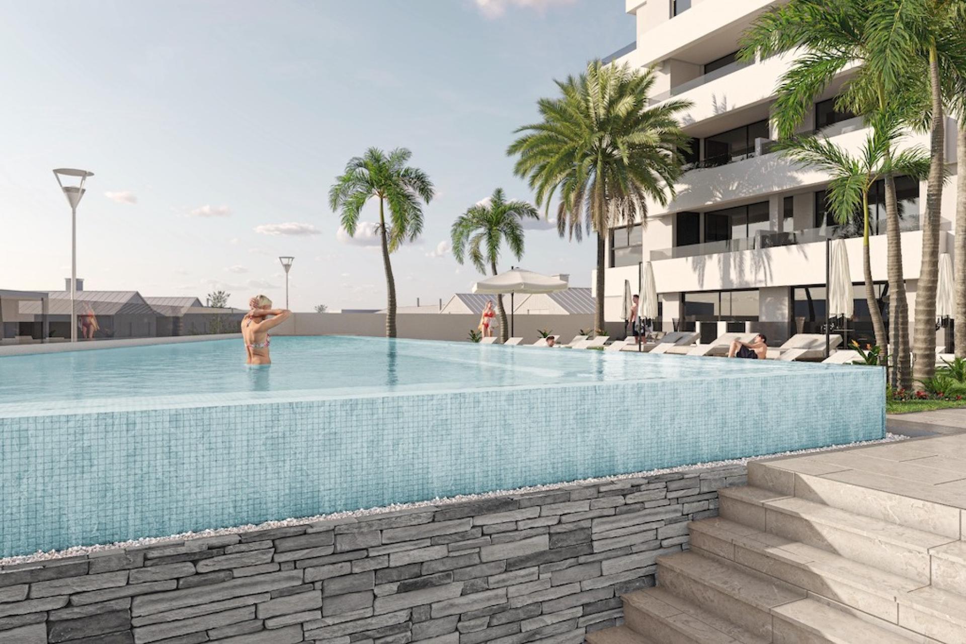 2 bedroom Apartment with terrace in San Pedro Del Pinatar - New build in Medvilla Spanje