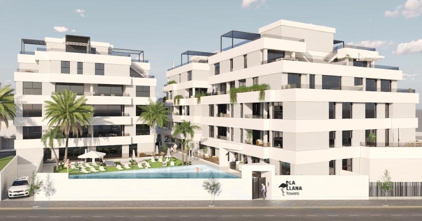 2 bedroom Apartment with terrace in San Pedro Del Pinatar in Medvilla Spanje