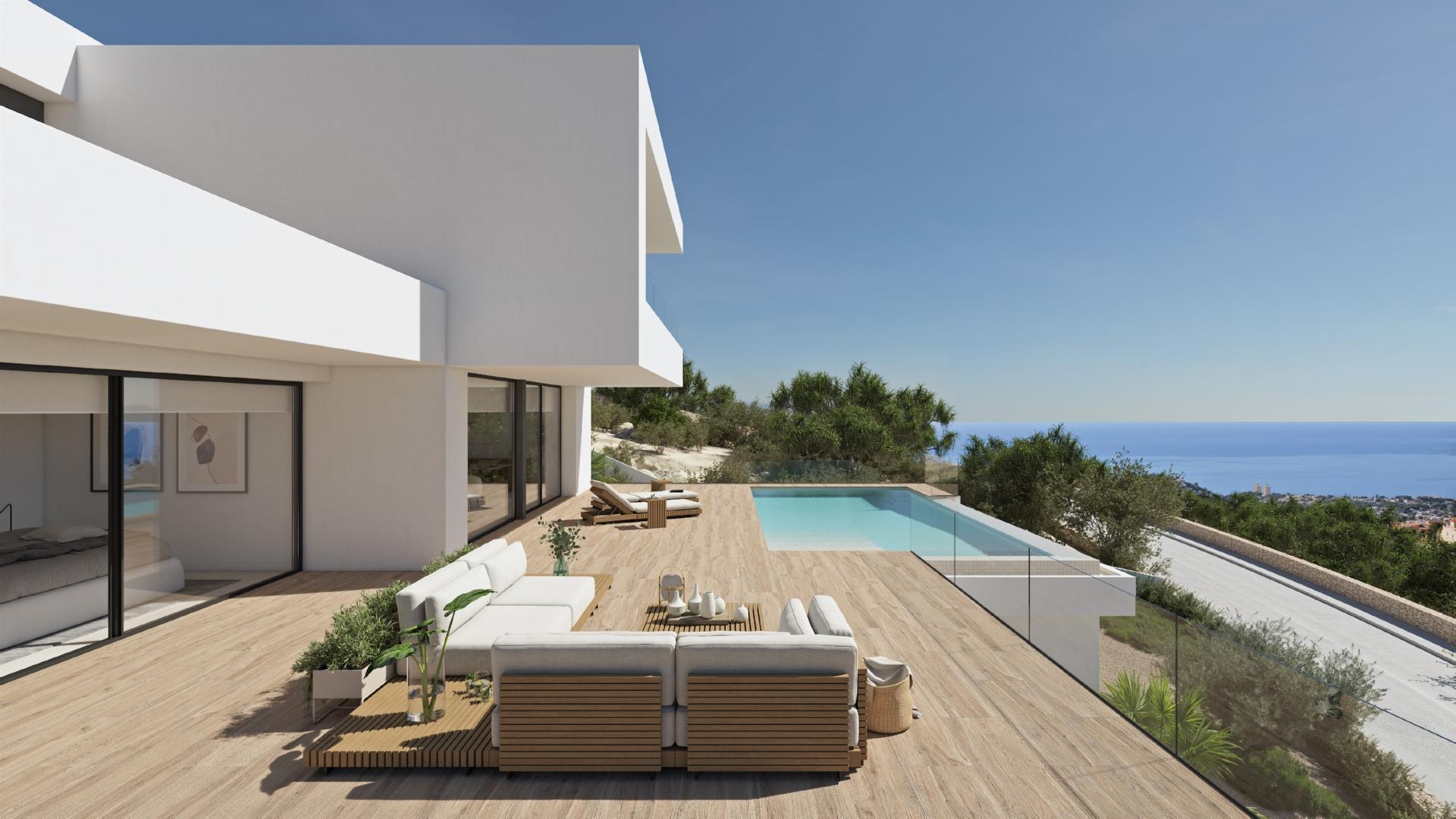 3 bedroom Villa in Benitachell - Cumbre del Sol - New build in Medvilla Spanje