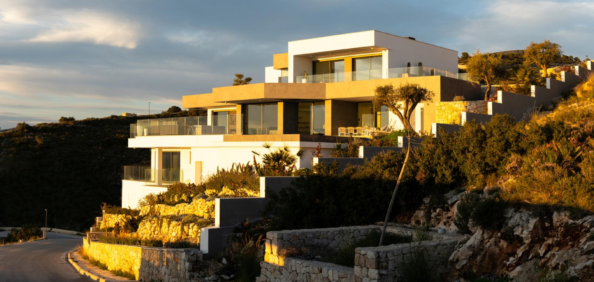 4 bedroom Villa in Benitachell - Cumbre del Sol - New build in Medvilla Spanje